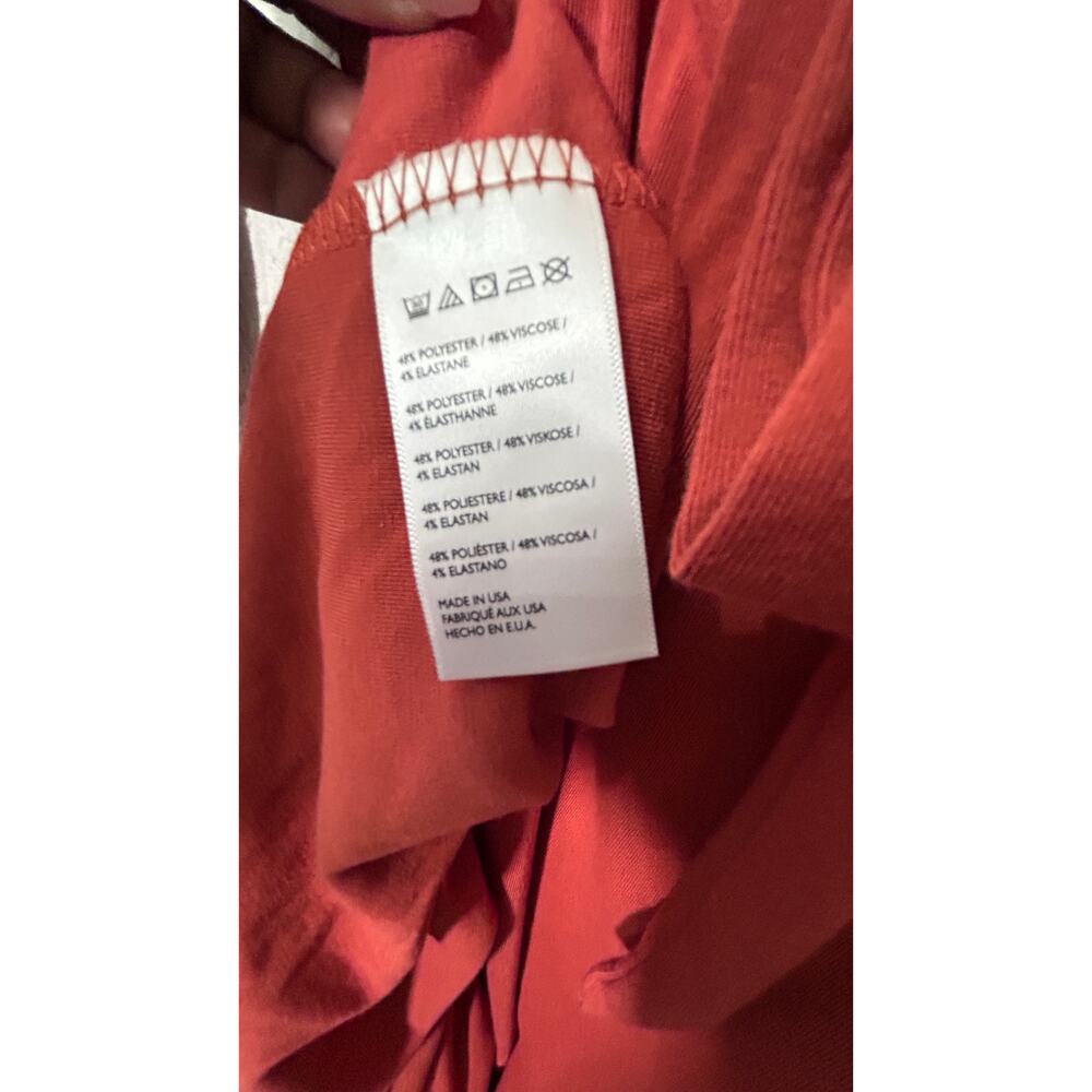 NEW Free People Aubre Open-Back Essential Maxi Chili Oil Terracotta Color Size S - Picture 7 of 9